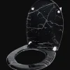 Action Abattant WC avec frein de chute* Accessoires Pour Salle De Bains Et Toilettes