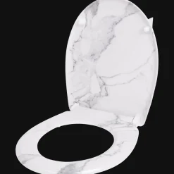 Action Abattant WC avec frein de chute* Accessoires Pour Salle De Bains Et Toilettes