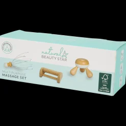 Action Accessoires de massage en bois Beauty Star* Soins Corporels