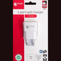Action Adaptateur secteur USB-A Sologic* Rallonges