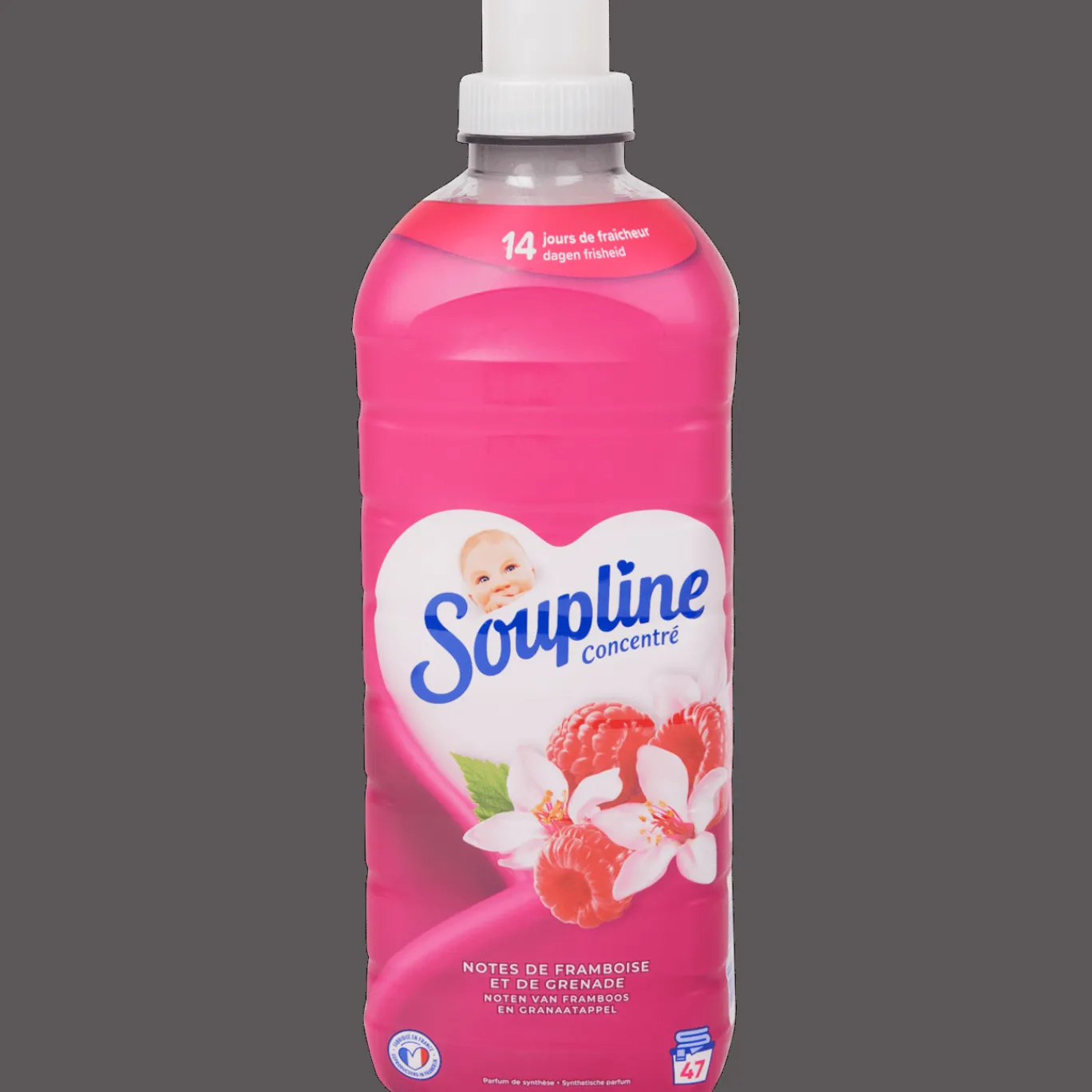 Soupline Adoucissant Framboise & Grenade* Produits De Lessive Et Vaisselle
