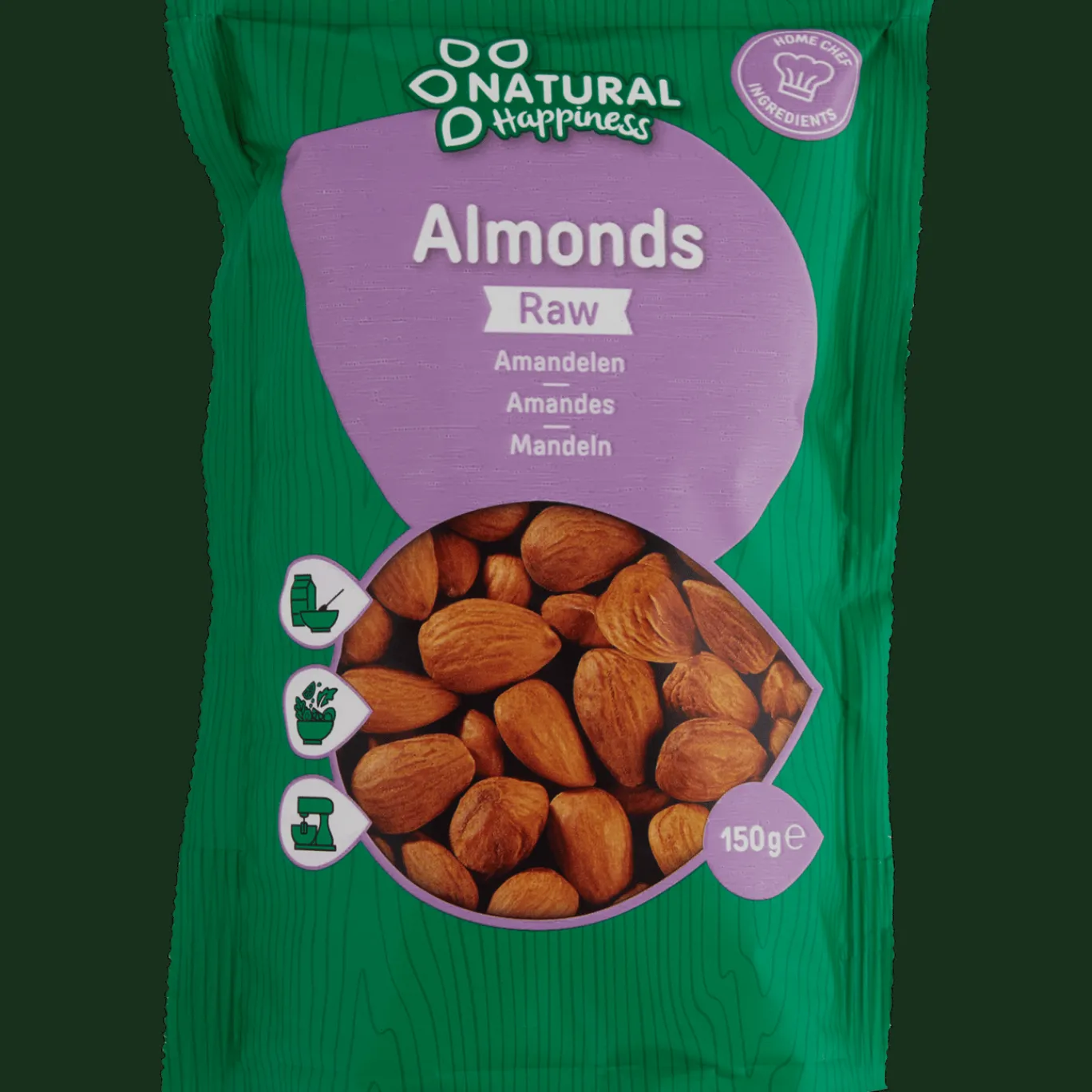 Action Amandes Natural Happiness Raw* Noix Et Snacks