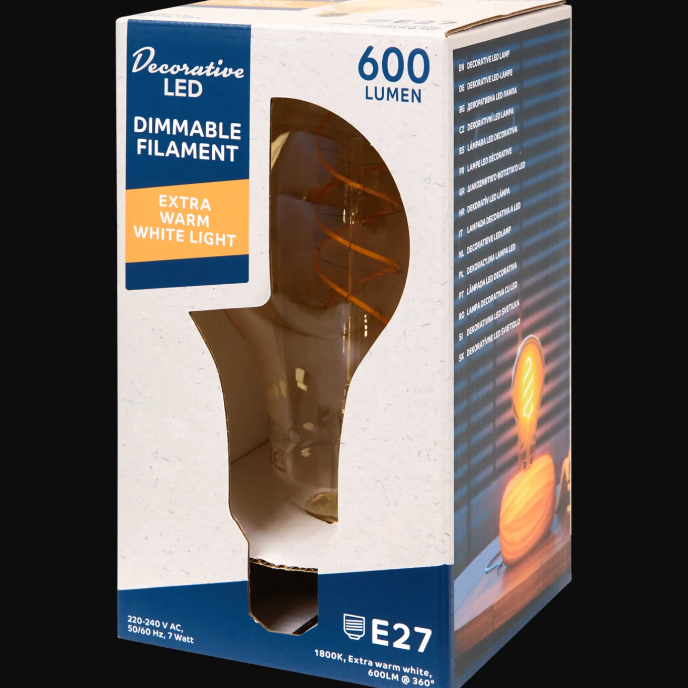 Action Ampoule LED à filament Eurodomest* Éclairage