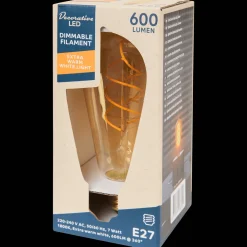 Action Ampoule LED à filament Eurodomest* Éclairage