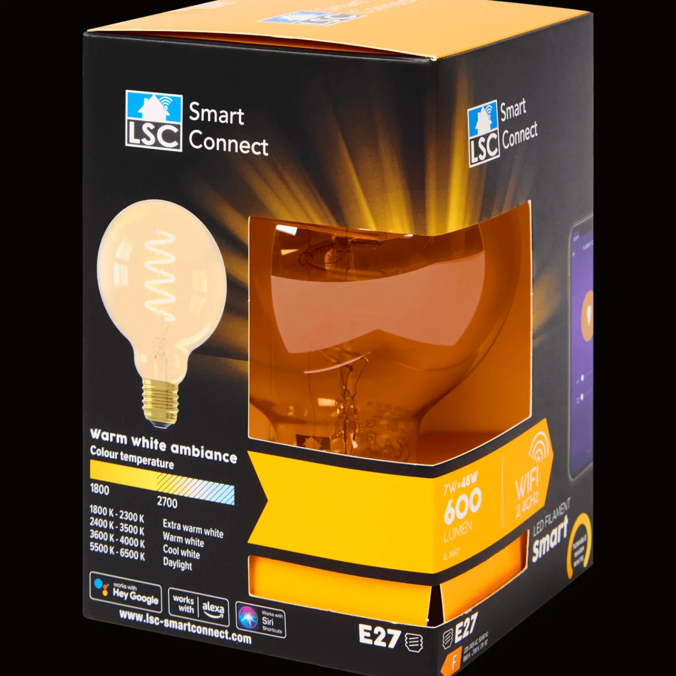 LSC Smart Connect Ampoule LED à filament* Éclairage