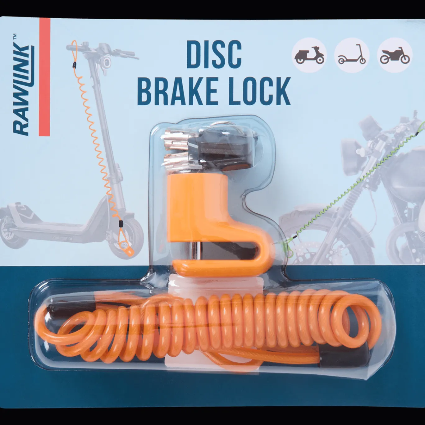 Action Antivol bloque-disque de frein Rawlink* Outils