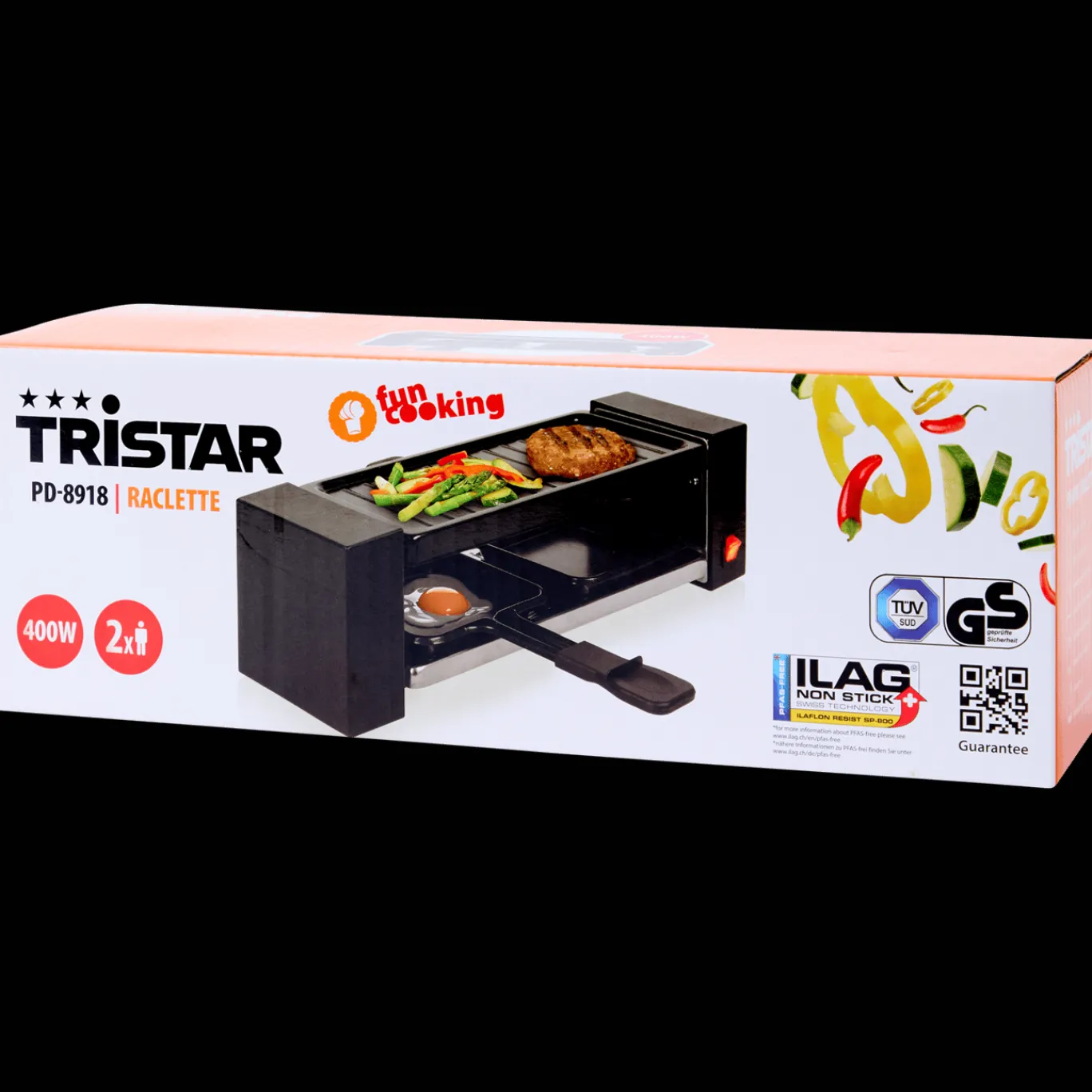 Tristar Appareil à raclette 2 personnes* Appareils De Cuisine