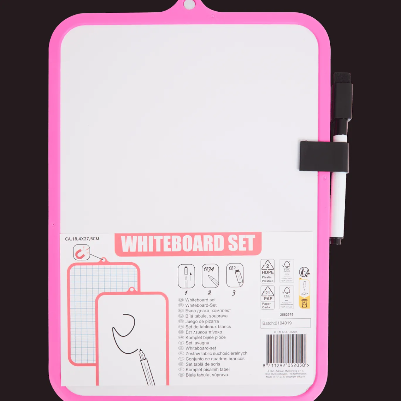 Action Ardoise blanche effaçable* Accessoires De Bureau