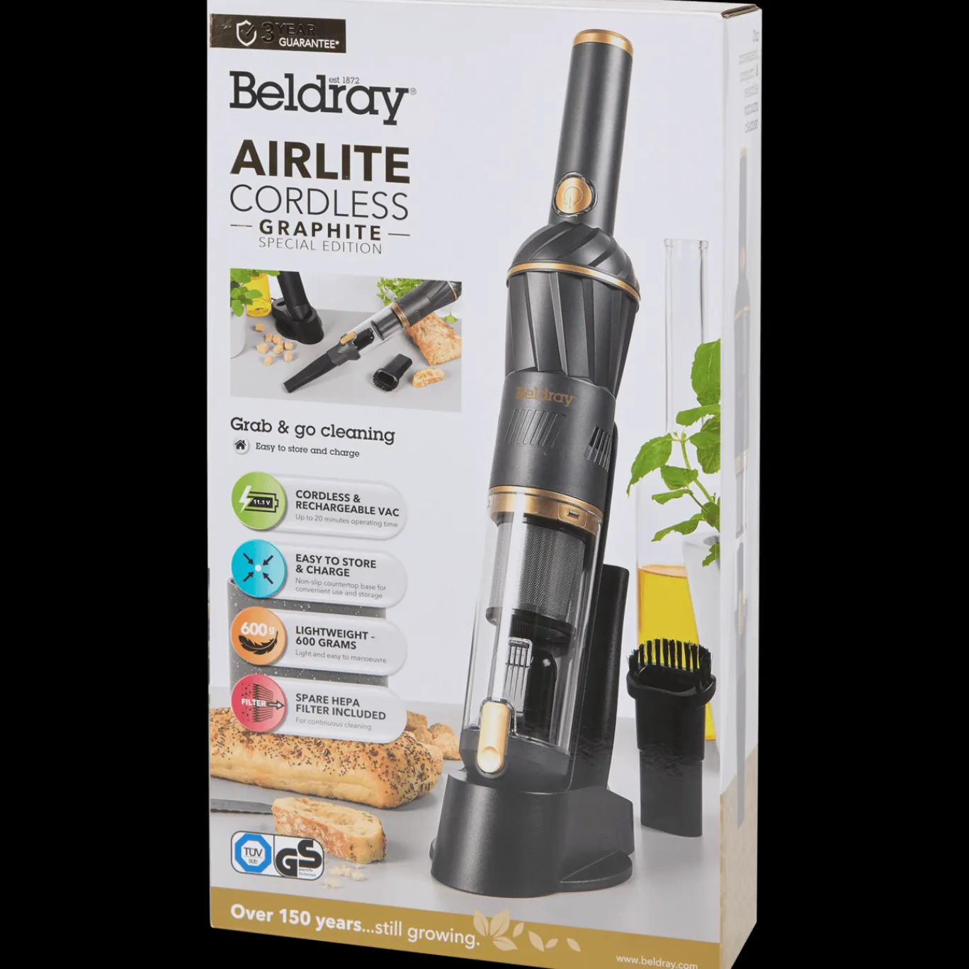 Beldray Aspirateur à main sans fil* Aspirateurs Et Sacs
