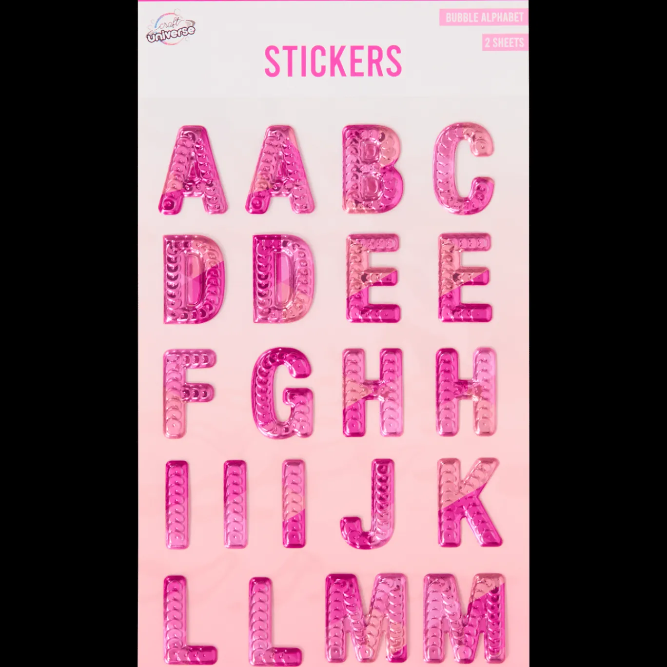 Action Autocollants alphabet Craft Universe* Bricolage