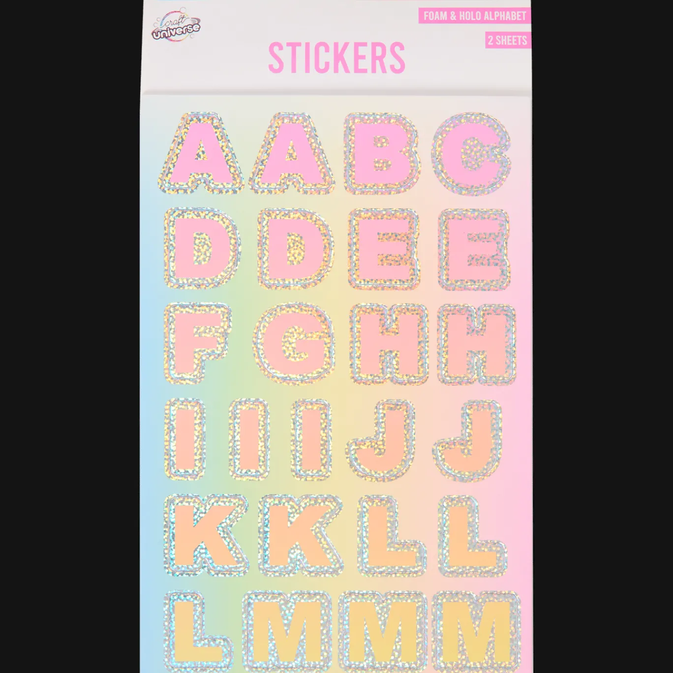 Action Autocollants alphabet Craft Universe* Bricolage