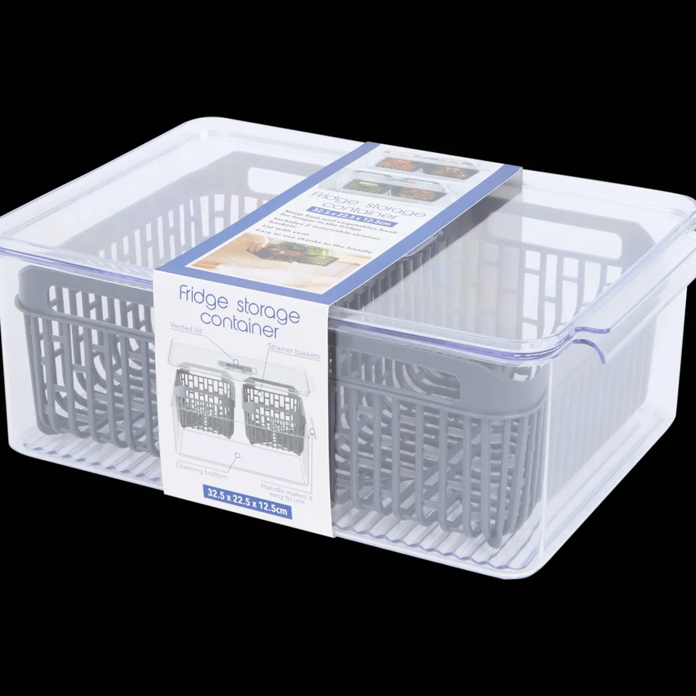 Action Bac de rangement pour réfrigérateur* Conserver Et Emporter