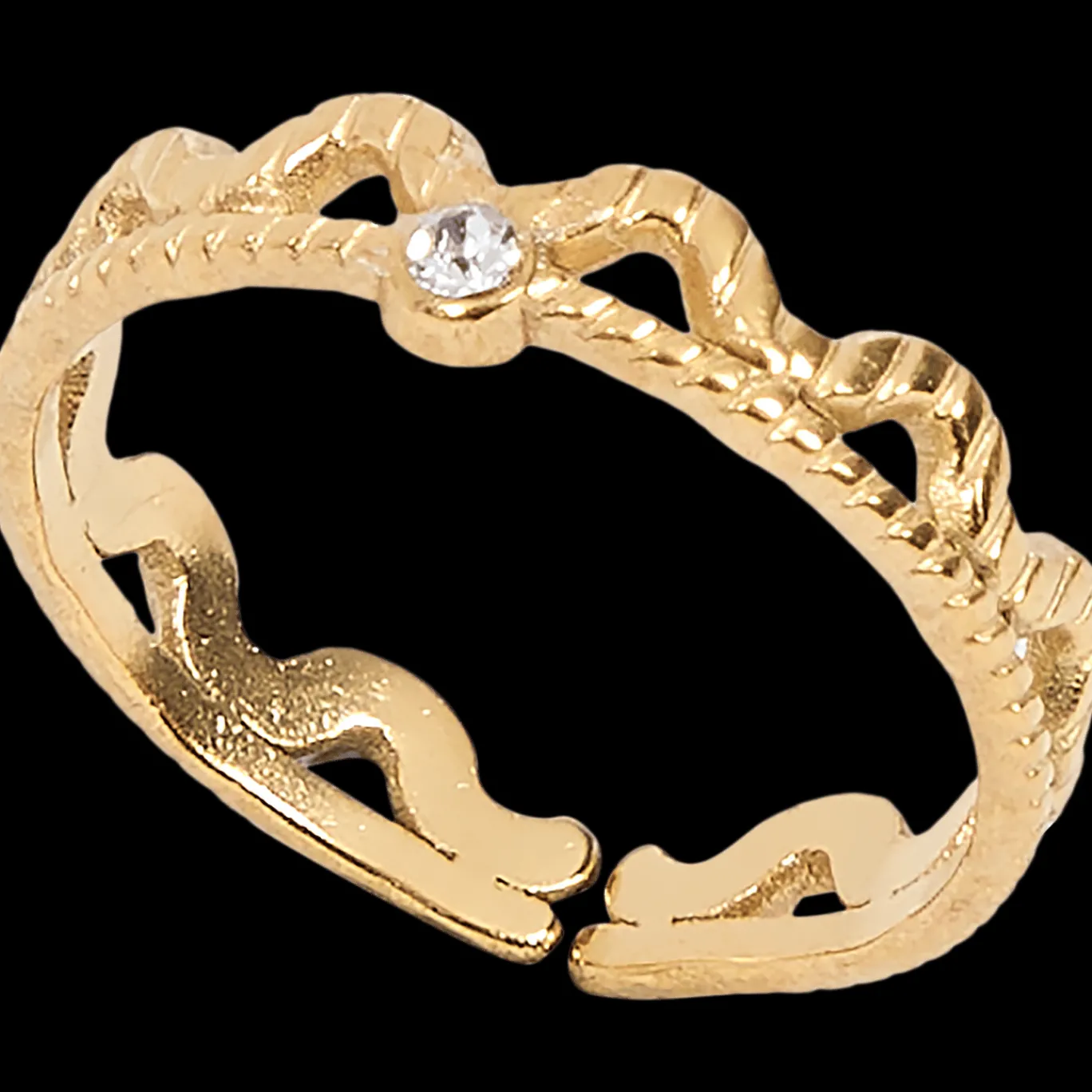 Action Bague dorée* Montres Et Bijoux