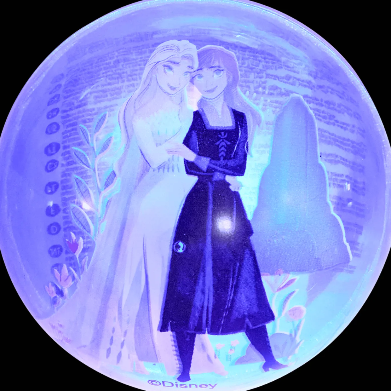 Action Balle rebondissante lumineuse Disney* Jeux