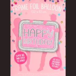 Action Ballon mylar XL Avec Happy Birthday* Ballons Et Guirlandes