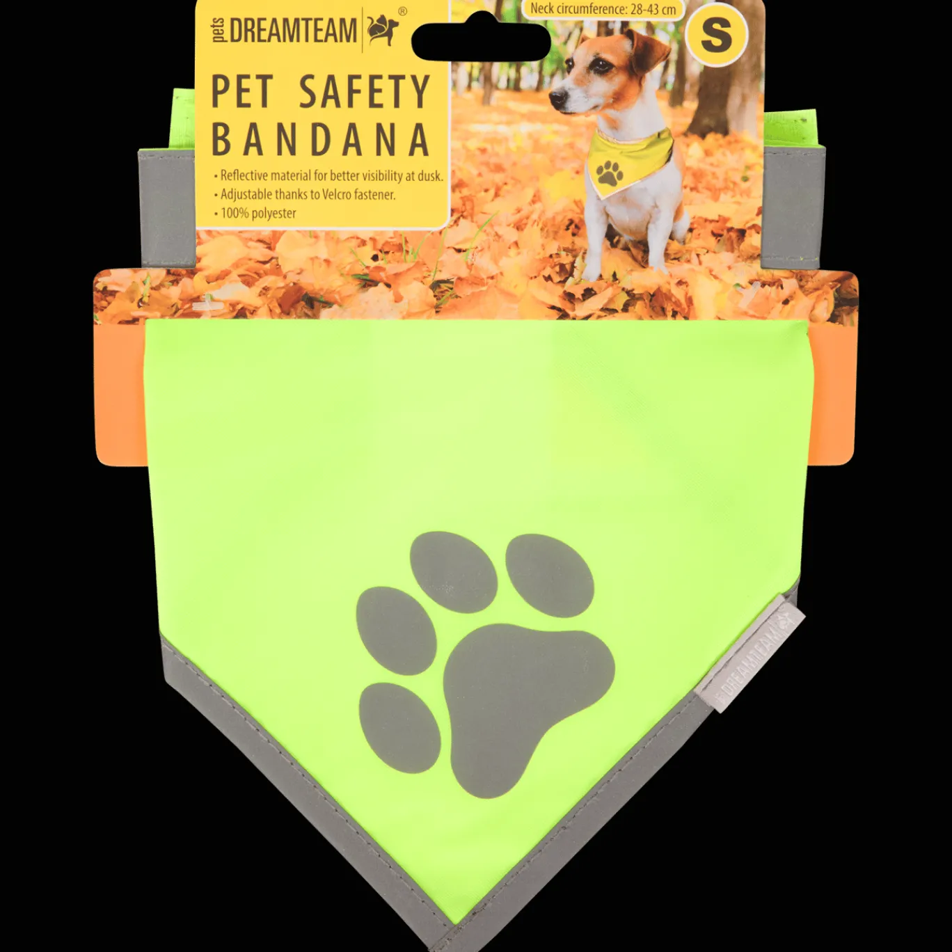 Action Bandana réfléchissant pour chien* Soin