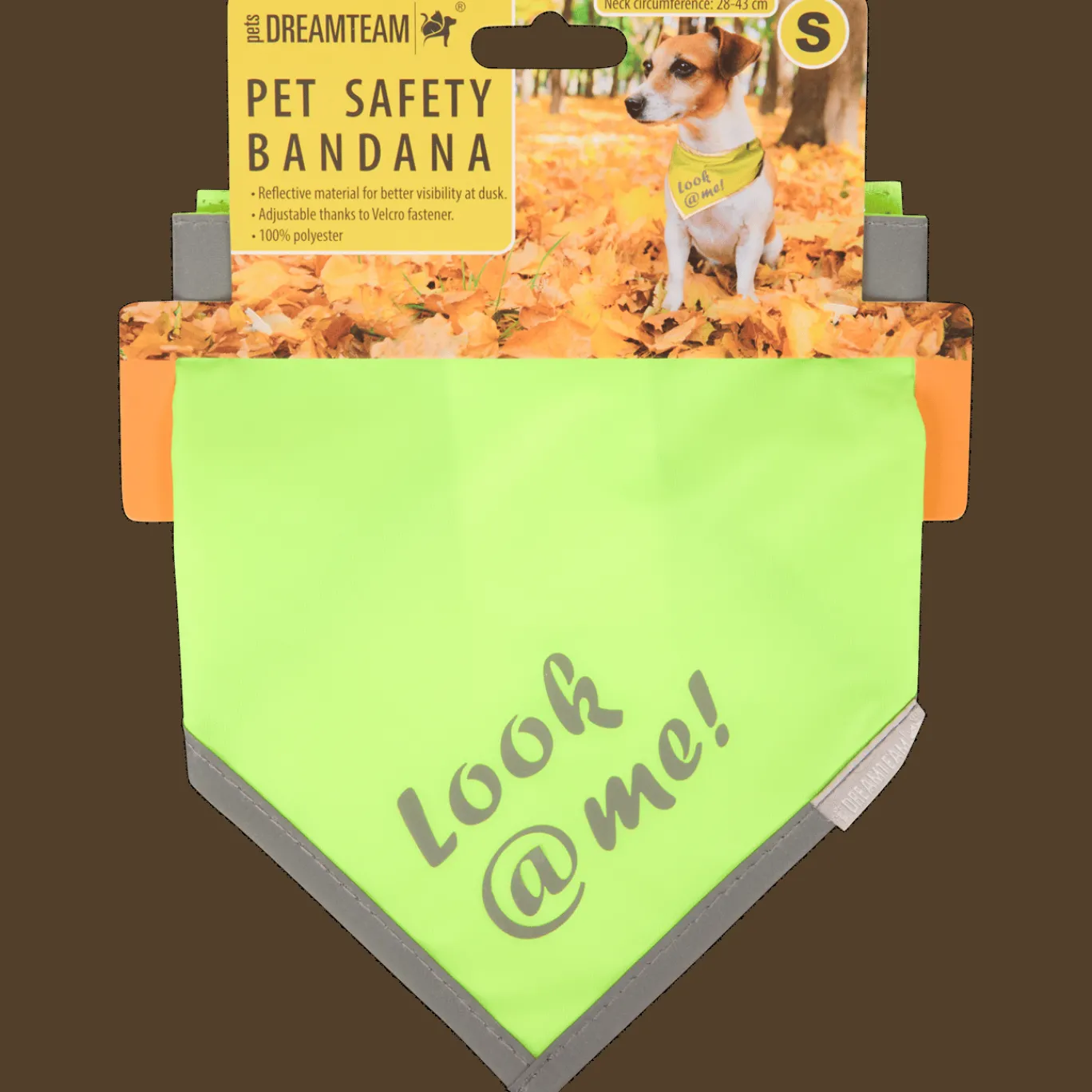 Action Bandana réfléchissant pour chien* Soin
