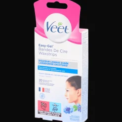Veet Bandes de cire pour visage Easy-Gel* Épilation & Rasage