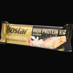 Isostar Barre protéinée Vanille et canneberge* Alimentation Et Soins Pour Le Sport
