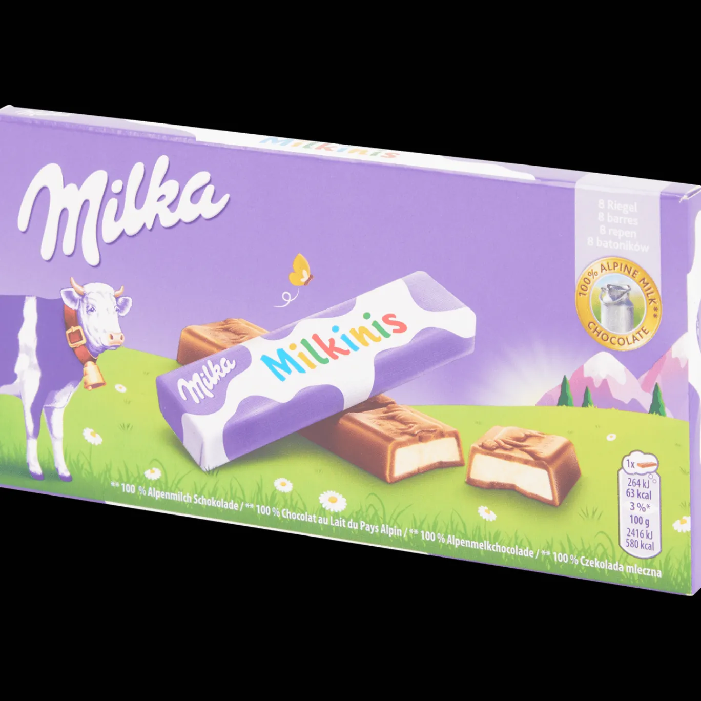 Milka Barres chocolatées Milkinis* Chocolat