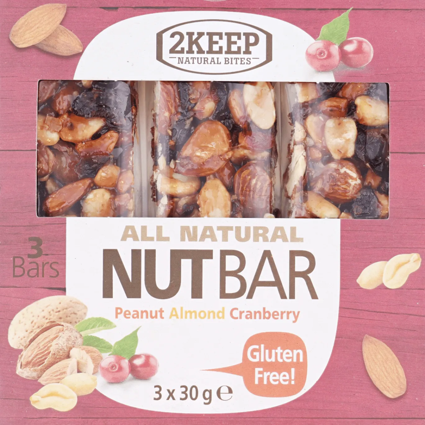 Action Barres de céréales aux noix 2KEEP* Alimentation