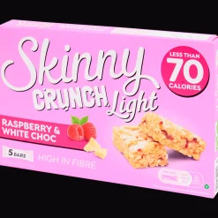 Skinny Bars Barres de muesli Light Framboise & Chocolat blanc* Biscuits Et Pâtisseries