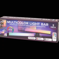 Action Barres lumineuses multicolores Eurodomest* Lampes