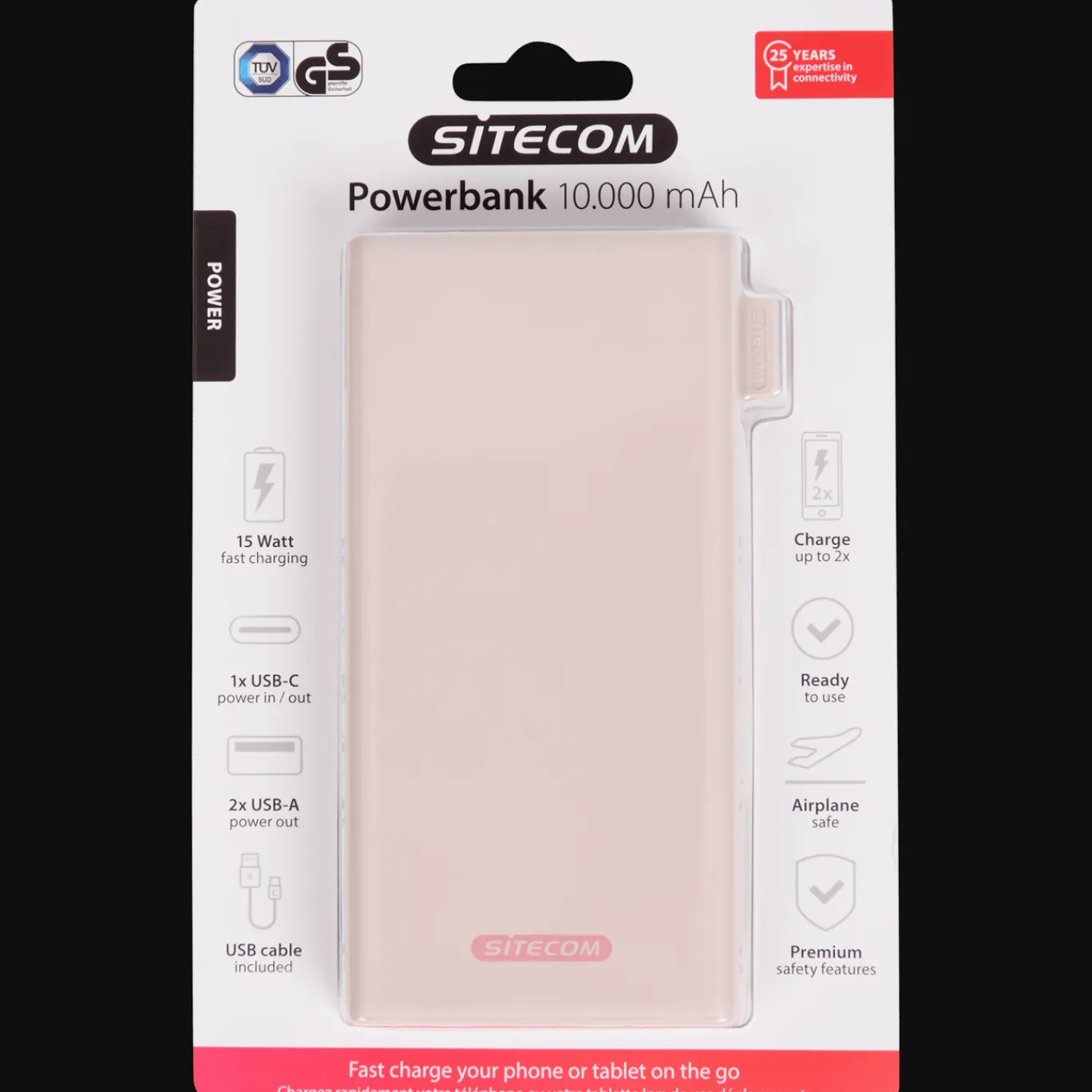 Sitecom Batterie externe* Powerbanks Et Chargeurs