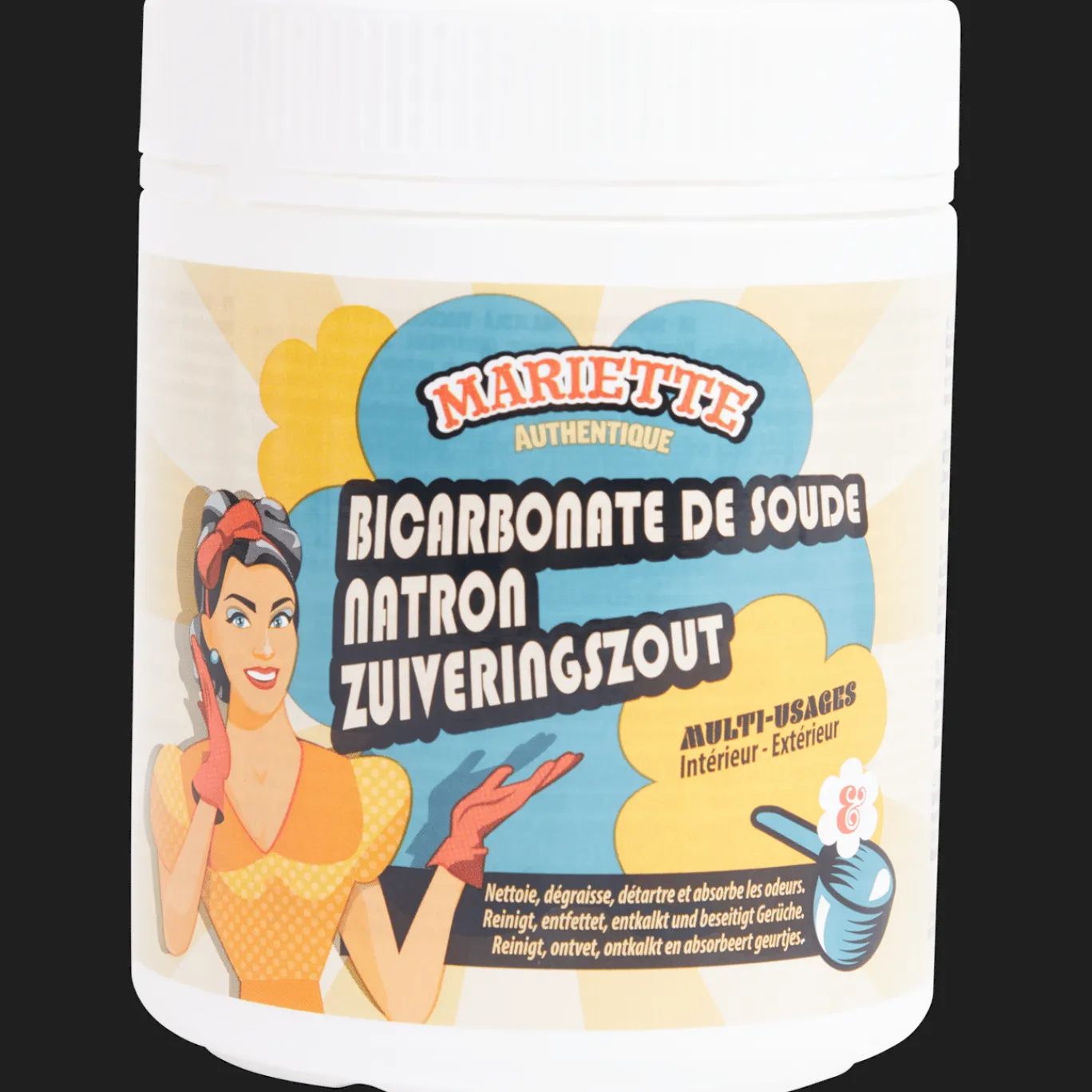 Action Bicarbonate de soude de nettoyage Mariette* Produits D'Entretien