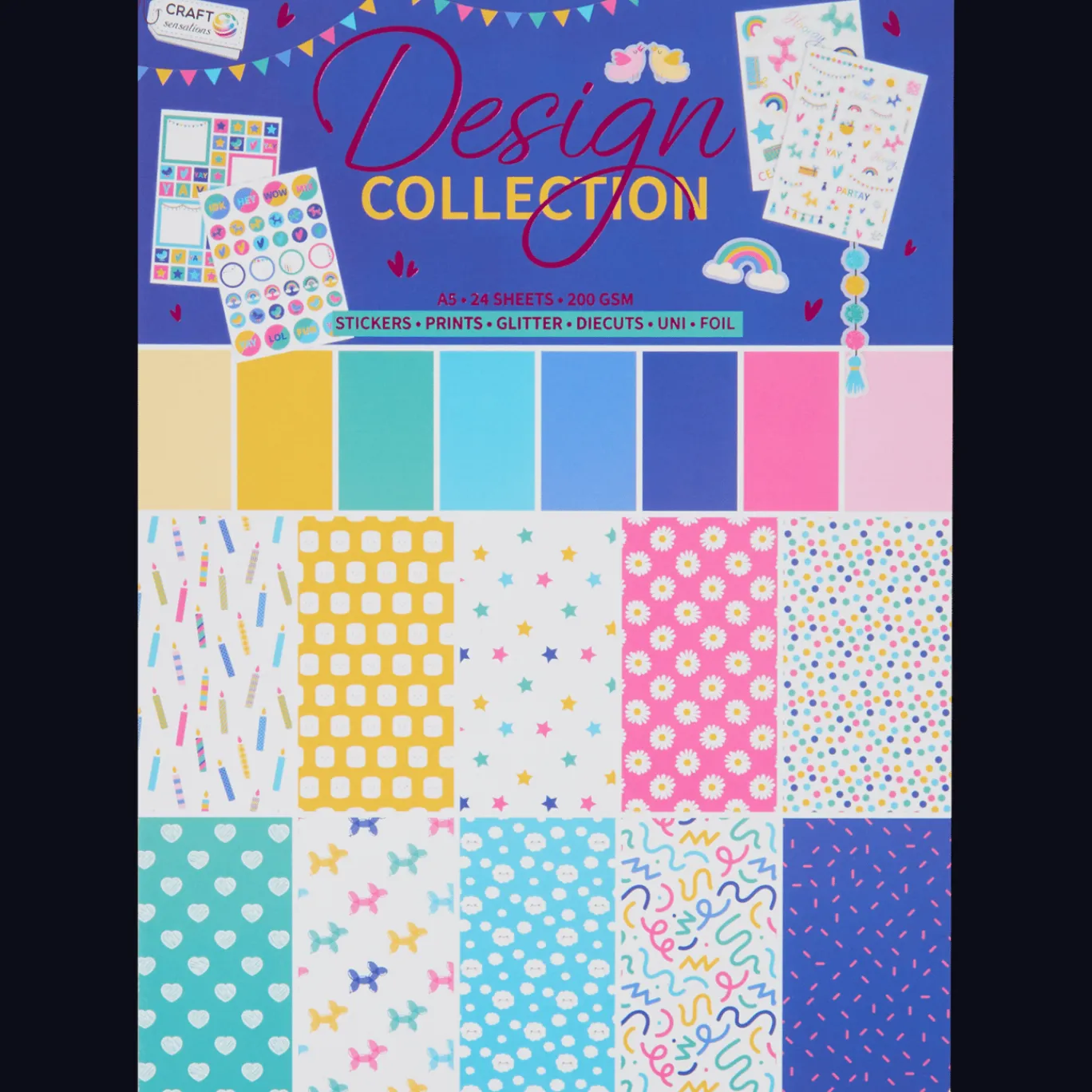 Action Bloc de papier créatif Craft Sensations A5* Cartes