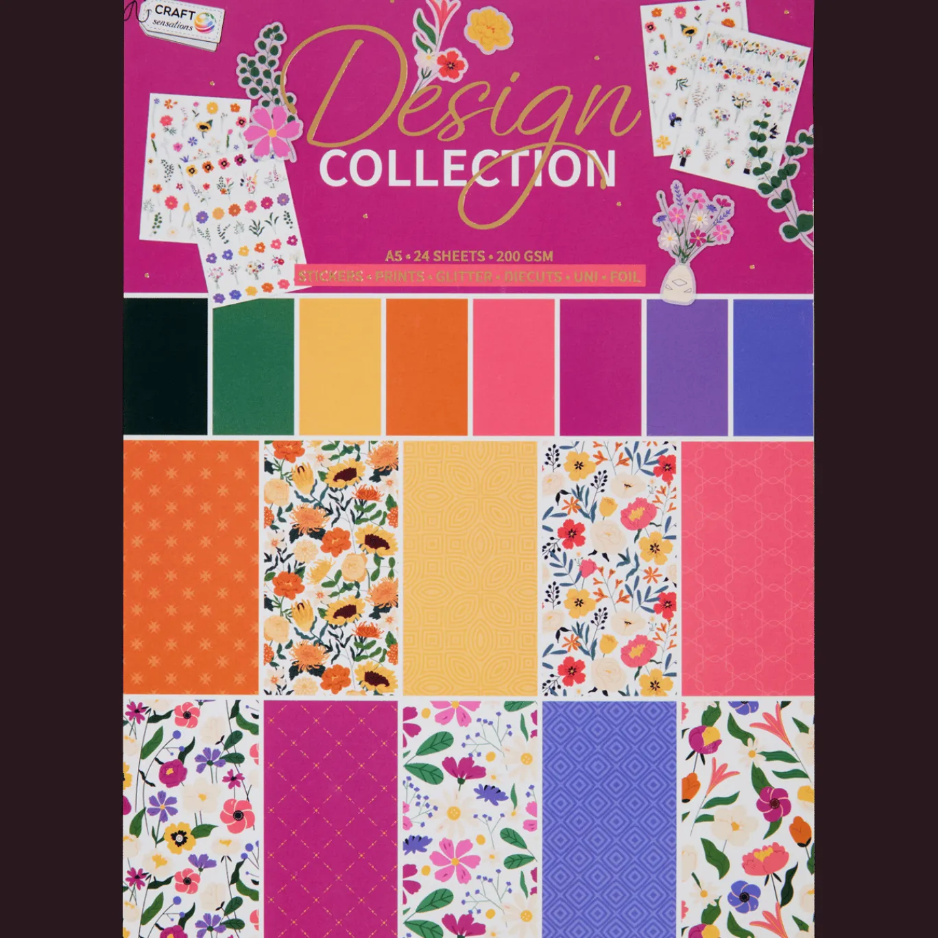 Action Bloc de papier créatif Craft Sensations A5* Cartes