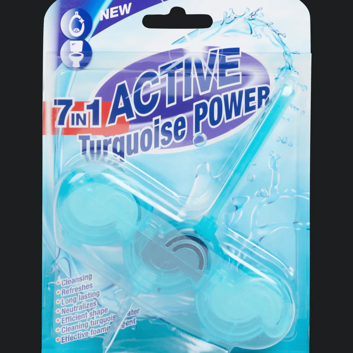 Action Bloc WC Active Power 7-en-1* Produits D'Entretien