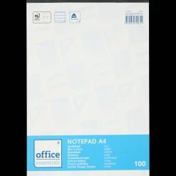 Office Essentials Bloc-notes A4* Papier Et Cahiers