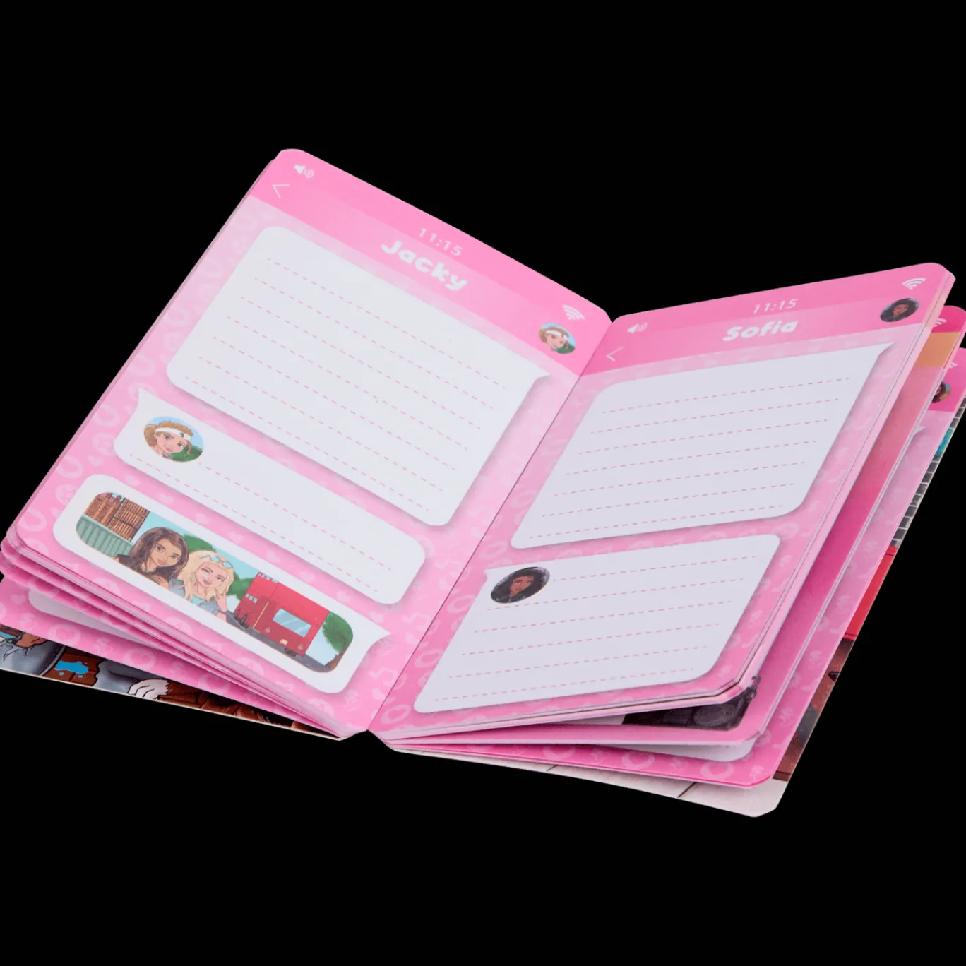 Action Bloc-notes smartphone Selfie Girls* Bricolage