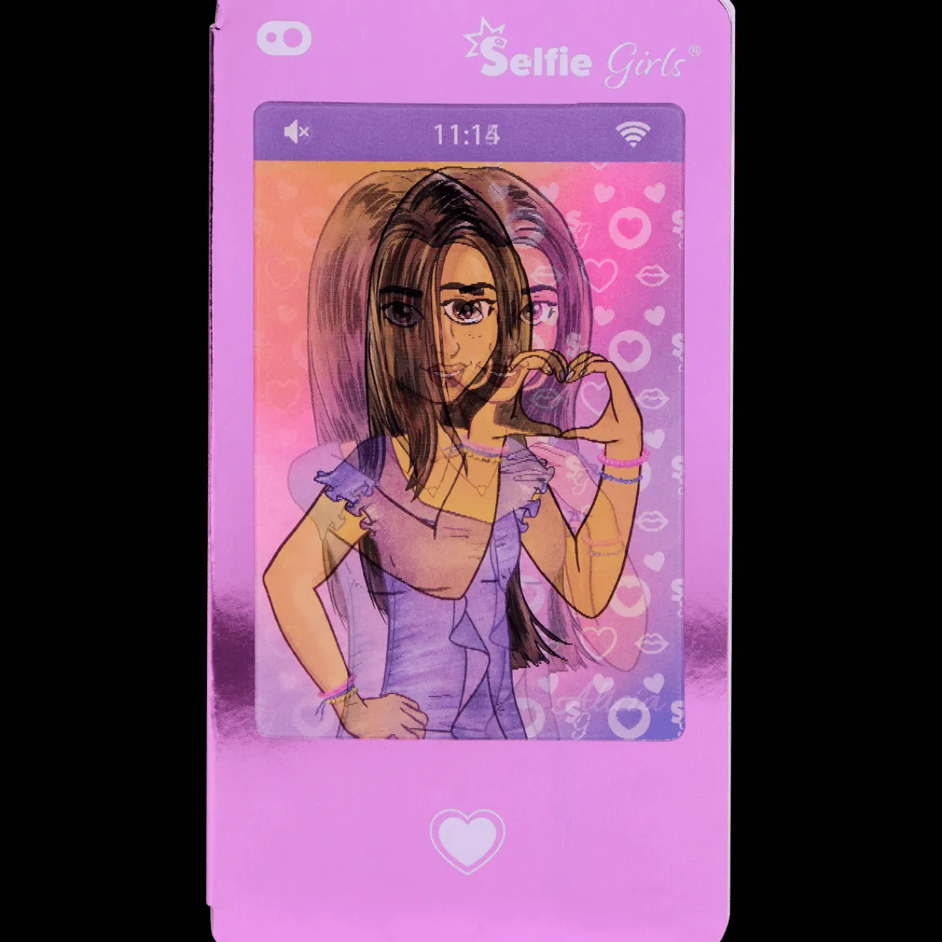 Action Bloc-notes smartphone Selfie Girls* Bricolage