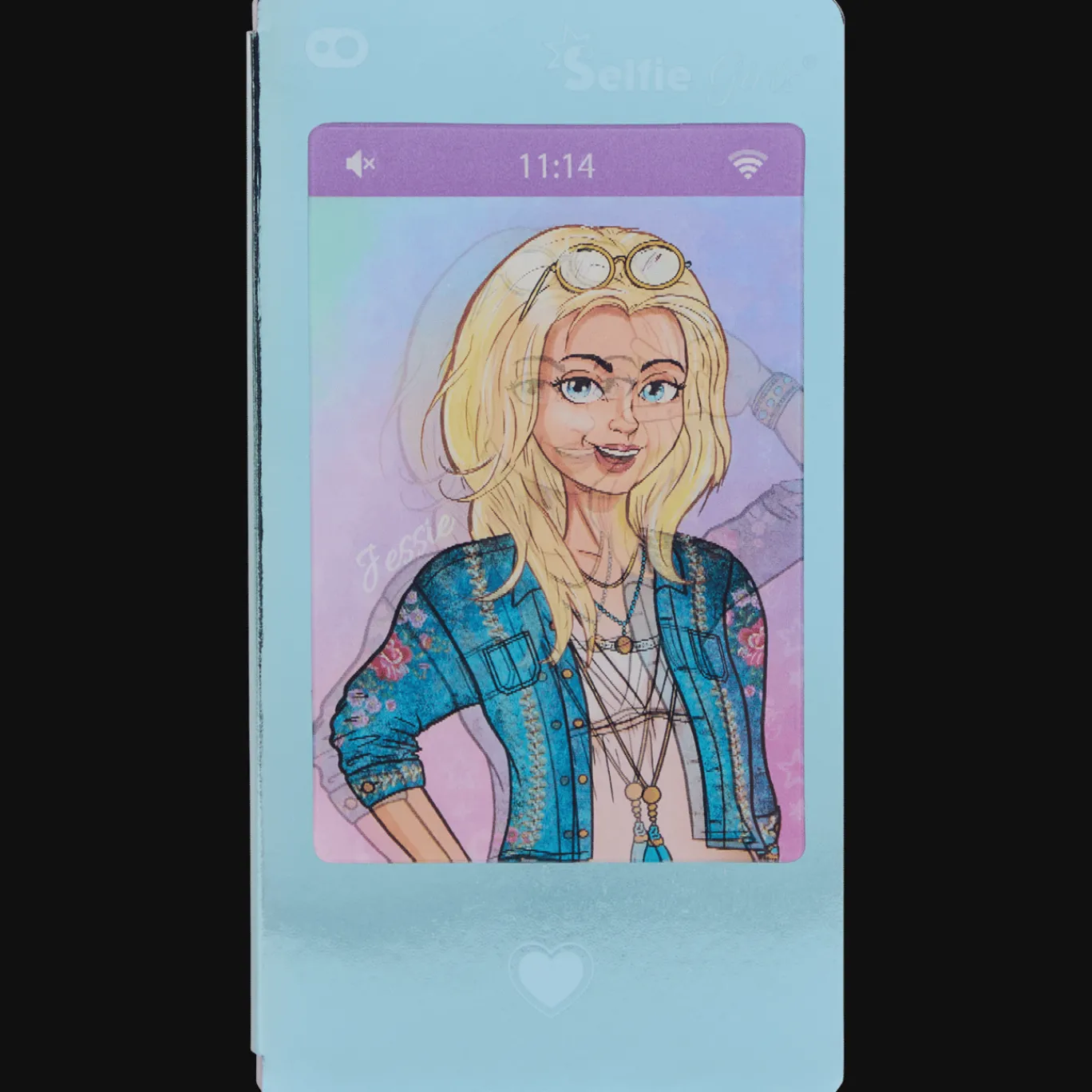 Action Bloc-notes smartphone Selfie Girls* Bricolage