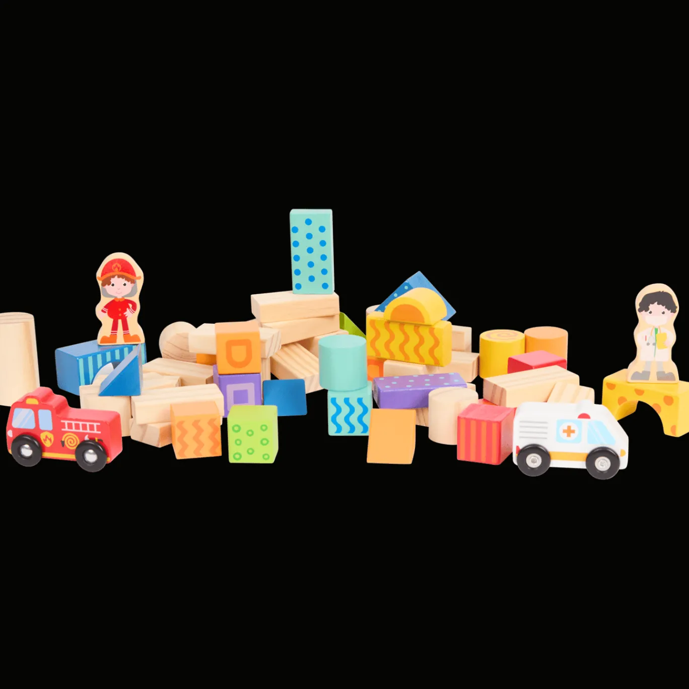 Mini Matters Blocs de construction en bois* Jouets En Bois
