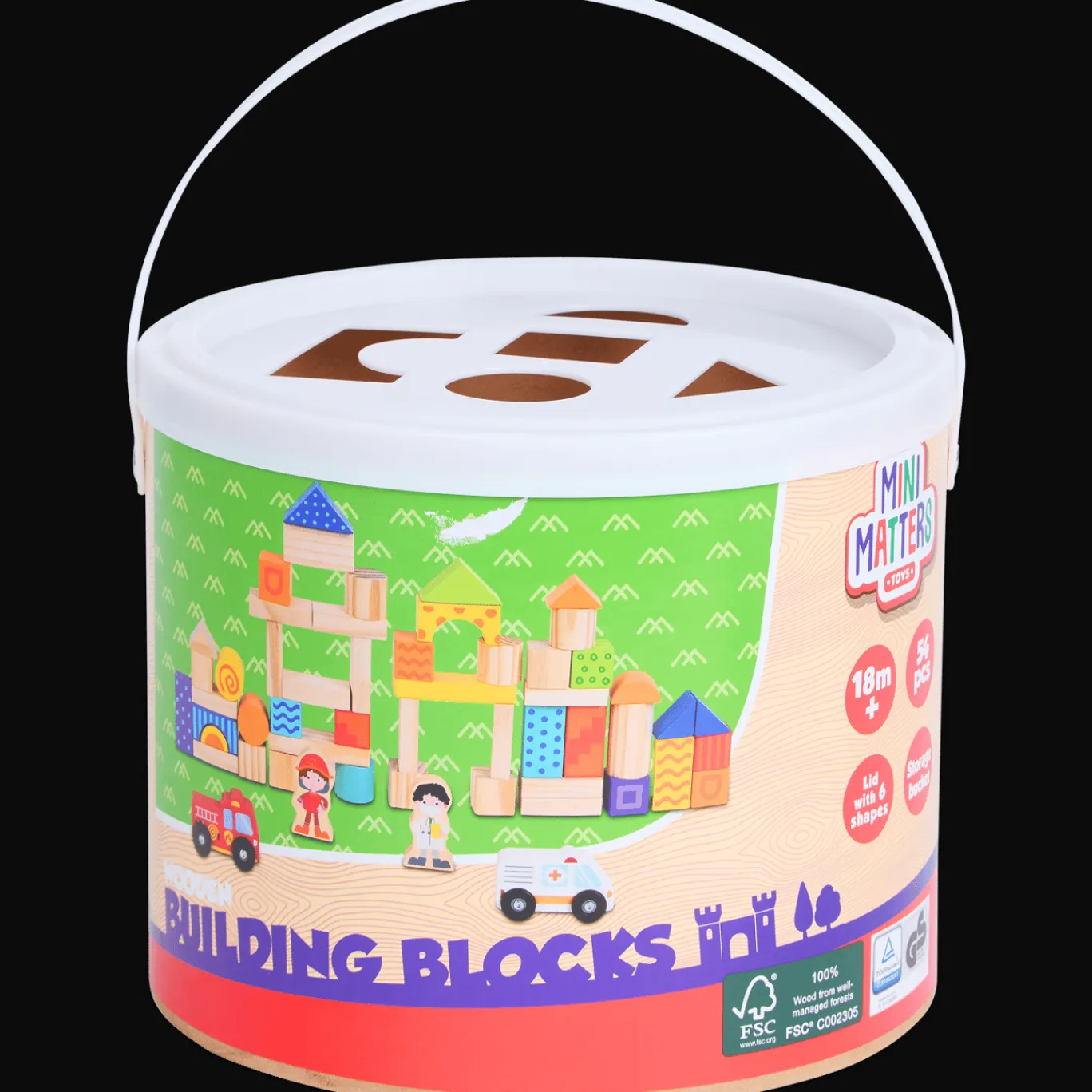 Mini Matters Blocs de construction en bois* Jouets En Bois