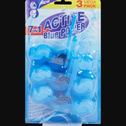Action Blocs WC Active Turqoise Power 7-en-1* Produits D'Entretien