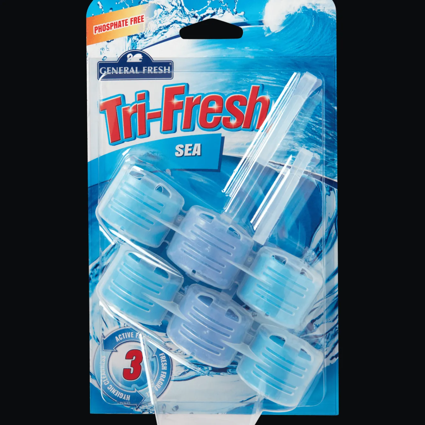 Action Blocs WC Tri-Fresh* Produits D'Entretien
