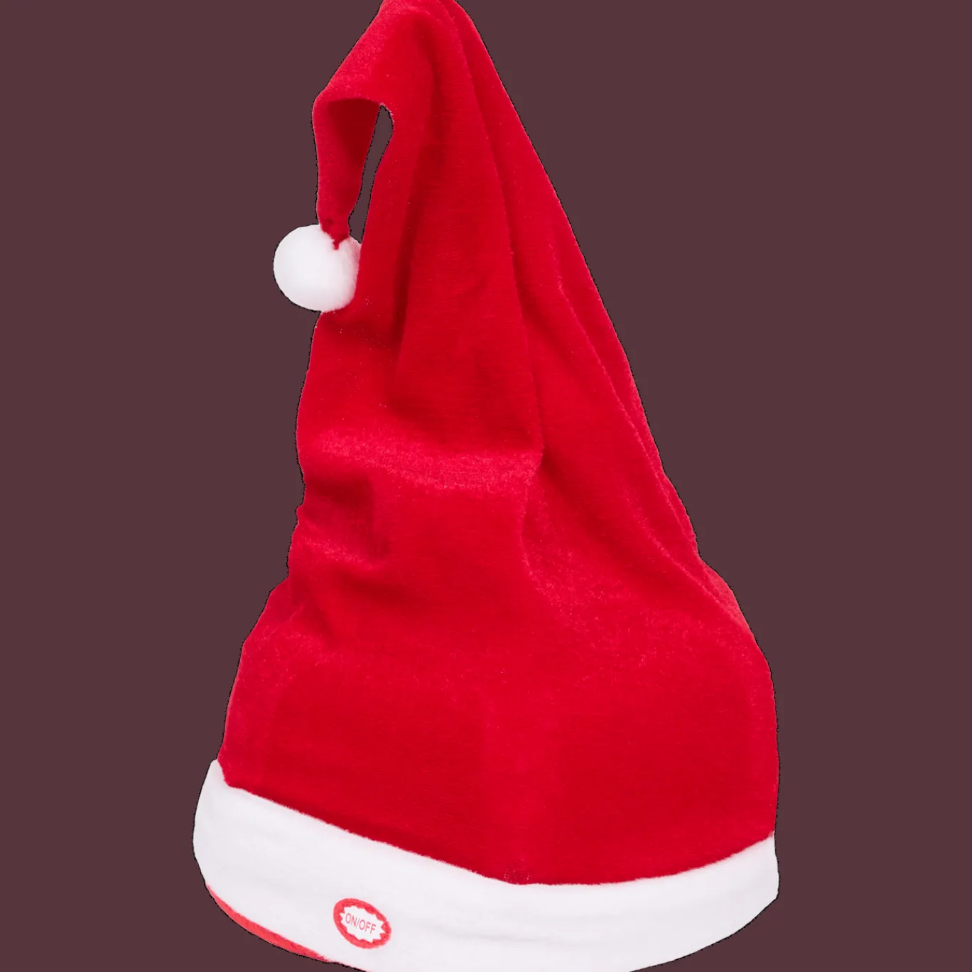 Action Bonnet de Noël dansant avec musique* Décoration Saisonnière