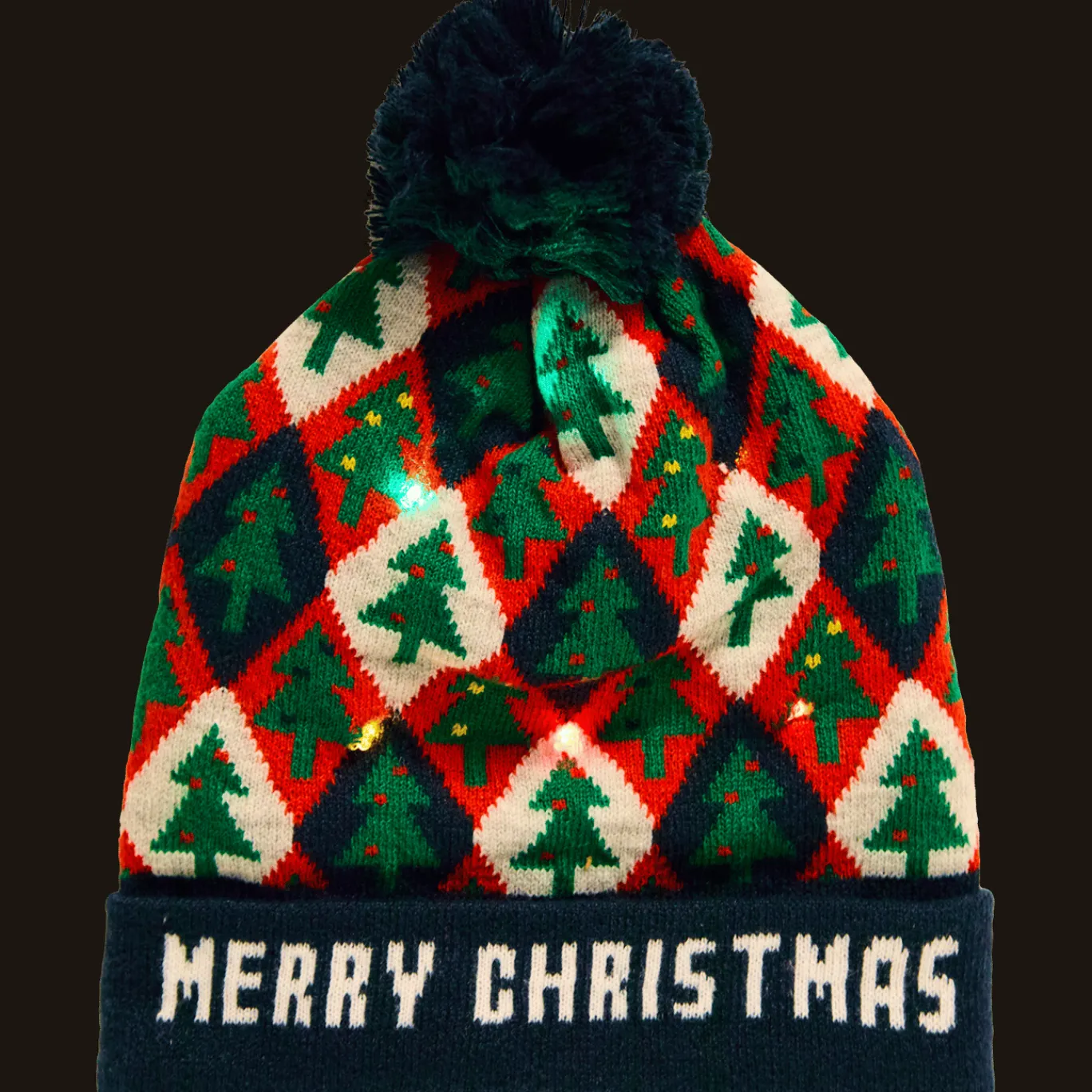 Action Bonnet de Noël lumineux* Accessoires