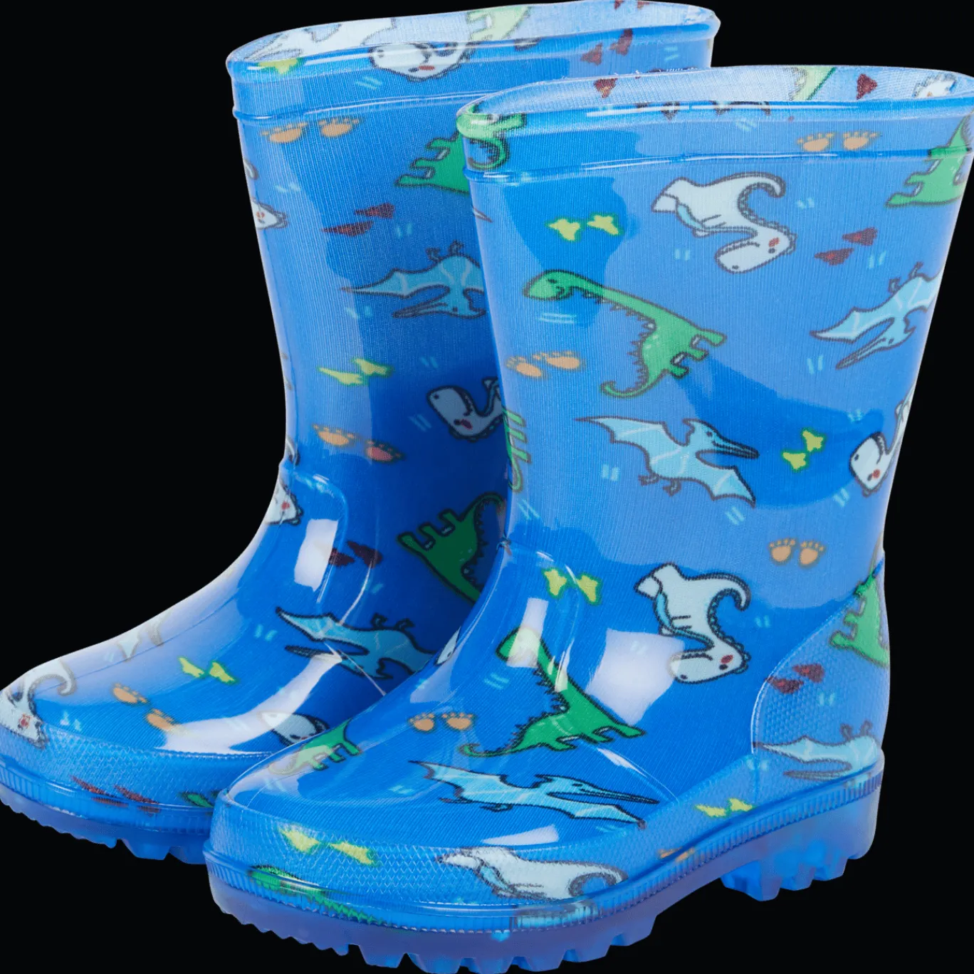 Action Bottes en caoutchouc avec lumière* Chaussures
