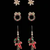 Action Boucles d'oreille de Noël* Montres Et Bijoux