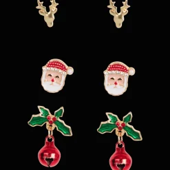 Action Boucles d'oreille de Noël* Montres Et Bijoux