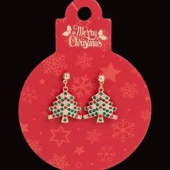 Action Boucles d'oreille de Noël* Montres Et Bijoux