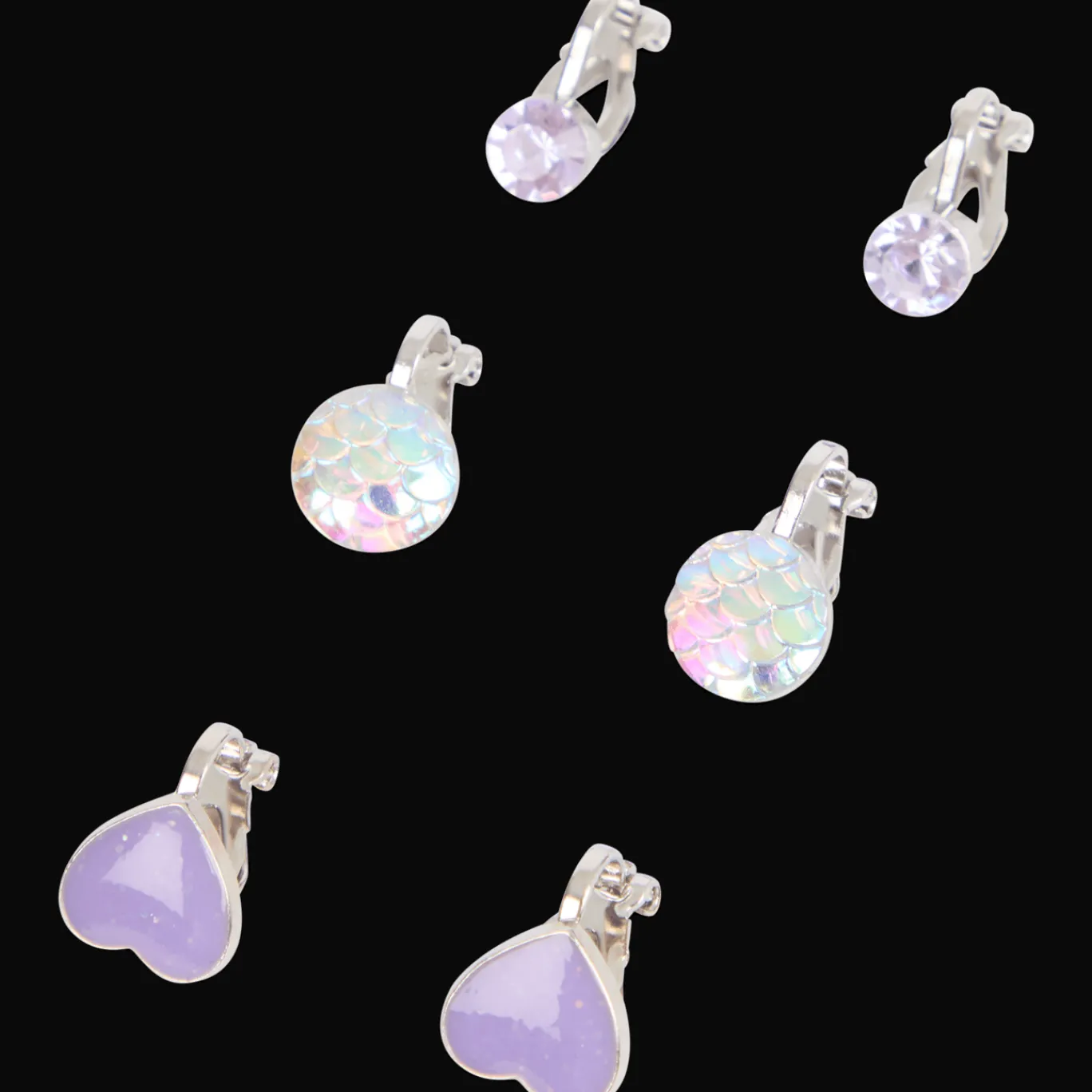 Action Boucles d’oreilles à clip* Montres Et Bijoux