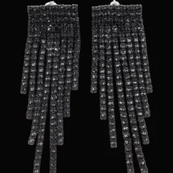 Action Boucles d'oreilles avec strass* Montres Et Bijoux