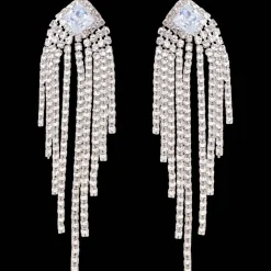 Action Boucles d'oreilles avec strass* Montres Et Bijoux