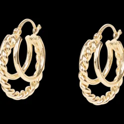 Action Boucles d’oreilles plaqué or* Montres Et Bijoux
